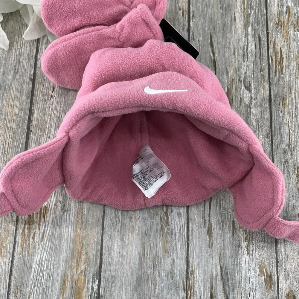 Toddler Nike Fleece Trapper Hat & Mittens